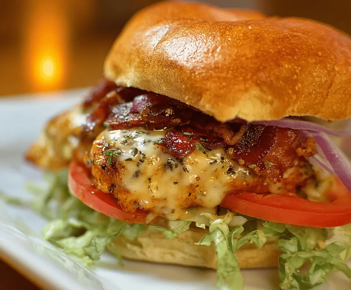 Easy Honey Dijon Chicken Sandwich Recipe
