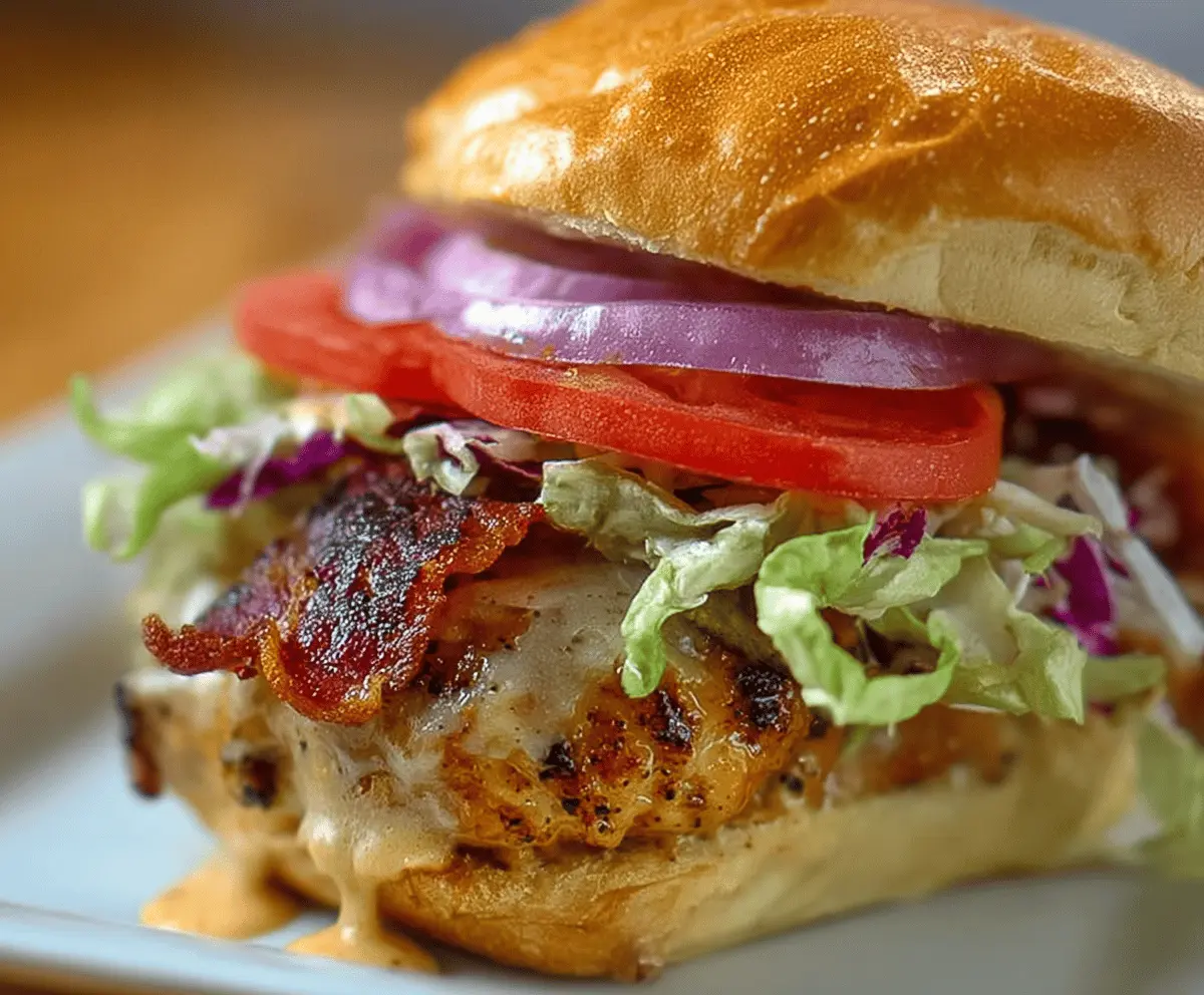 Easy Honey Dijon Chicken Sandwich Recipe