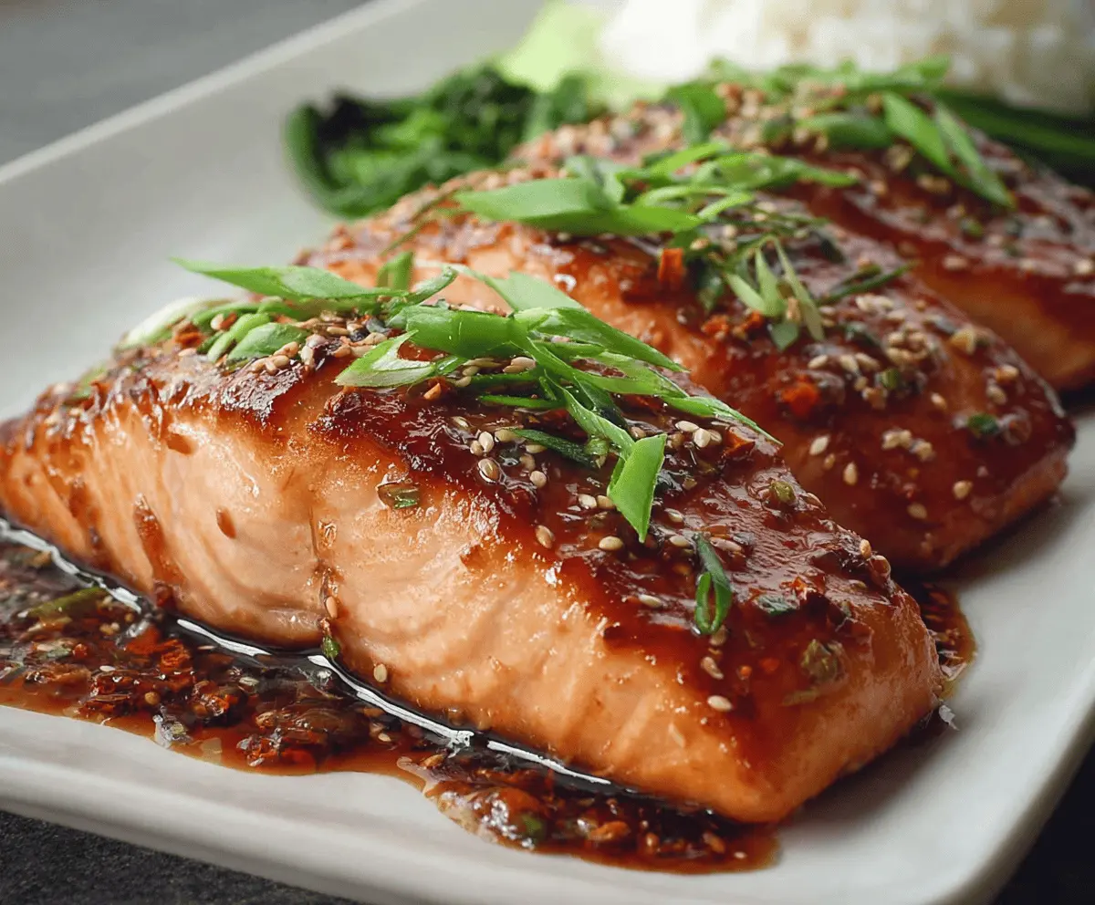 Easy Asian Glazed Salmon Recipe for Dinner