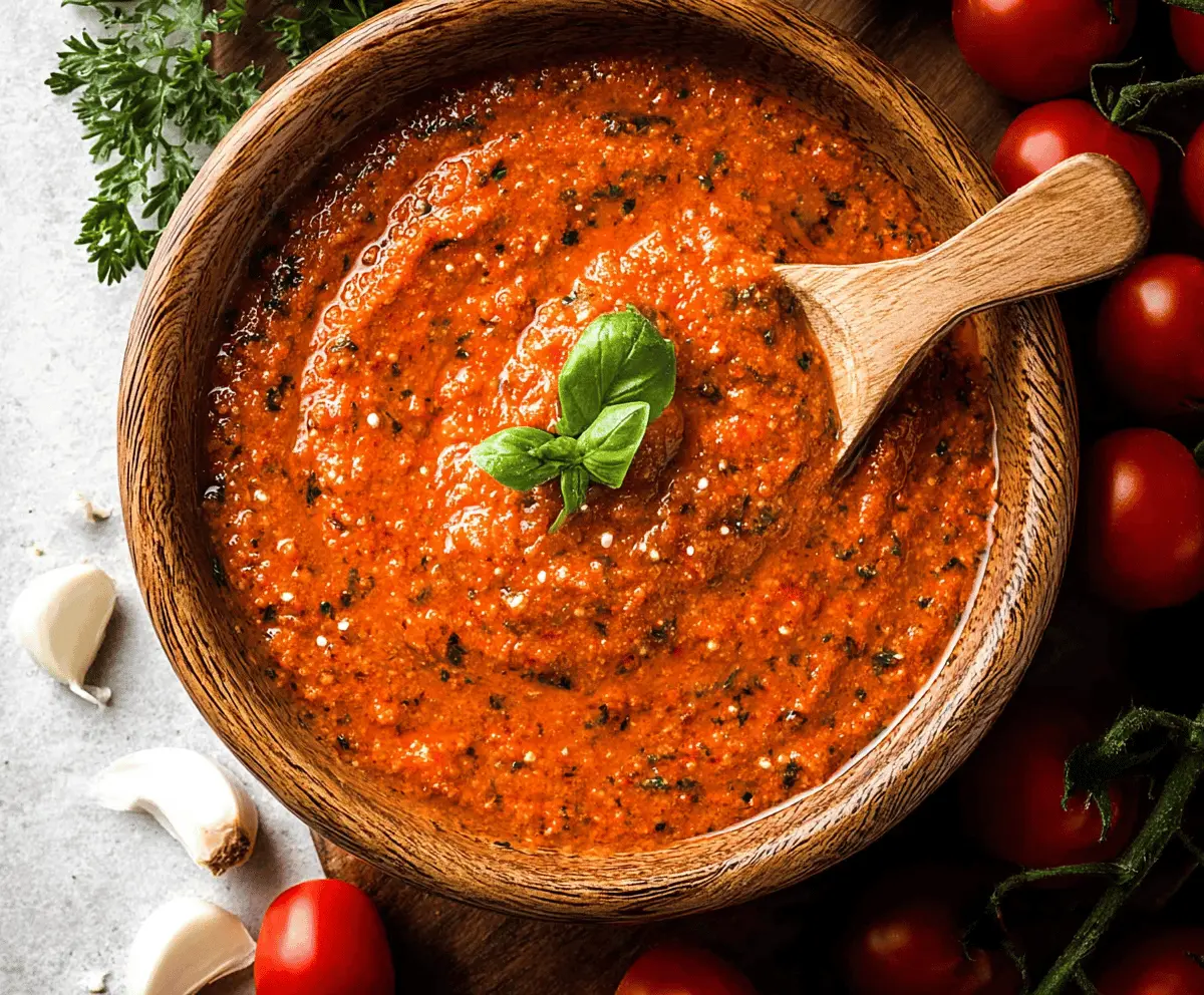 Easy Sicilian Tomato Pesto Recipe for Fresh Flavor