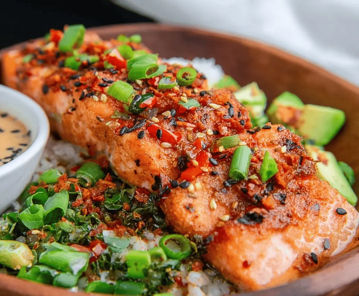 Easy Bang Bang Salmon Recipe for Dinner