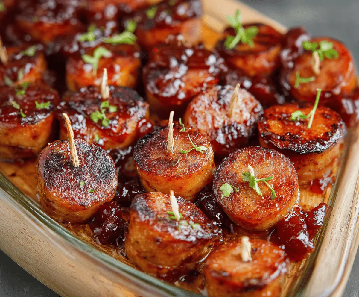 Bbq Smoked Sausage Bites