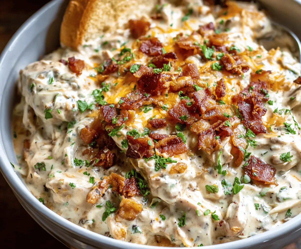 Creamy Crockpot Crack Chicken