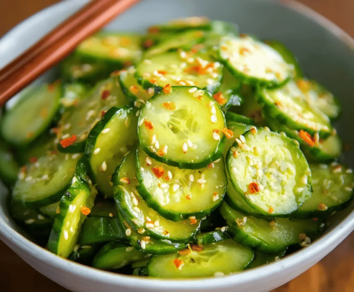 Healthy Japanese Cucumber Salad