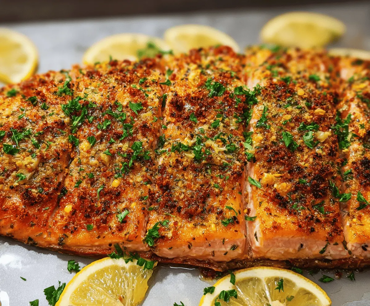 Best Damn Oven Baked Salmon