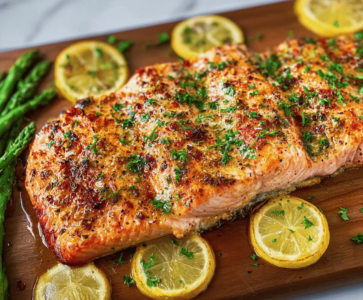 Best Damn Oven Baked Salmon