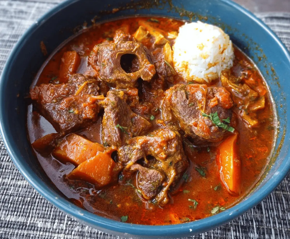 African Beef Stew