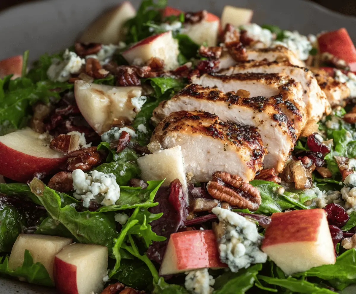 Apple pecan chicken salad