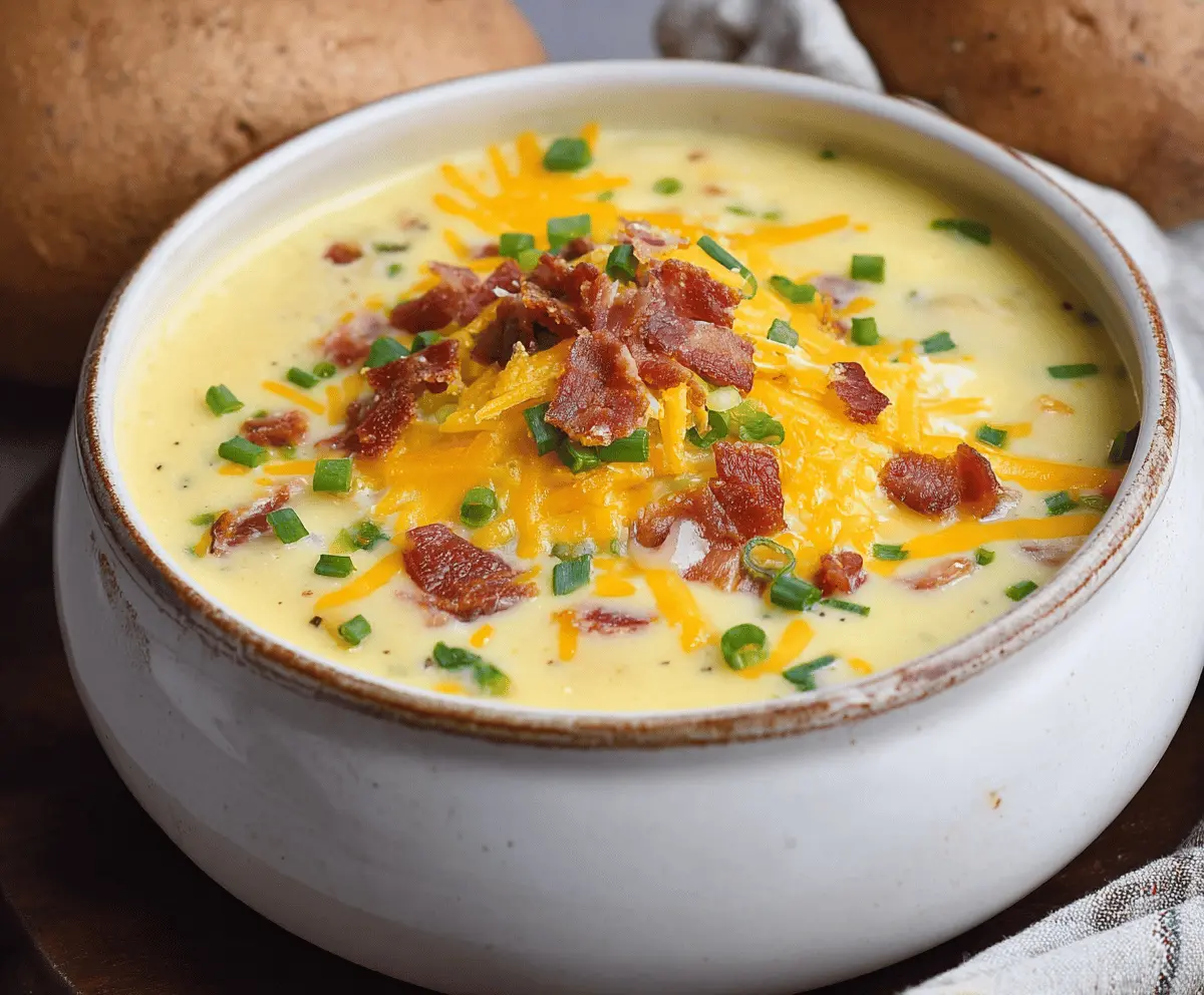 Cheesy Baked Potato Soup