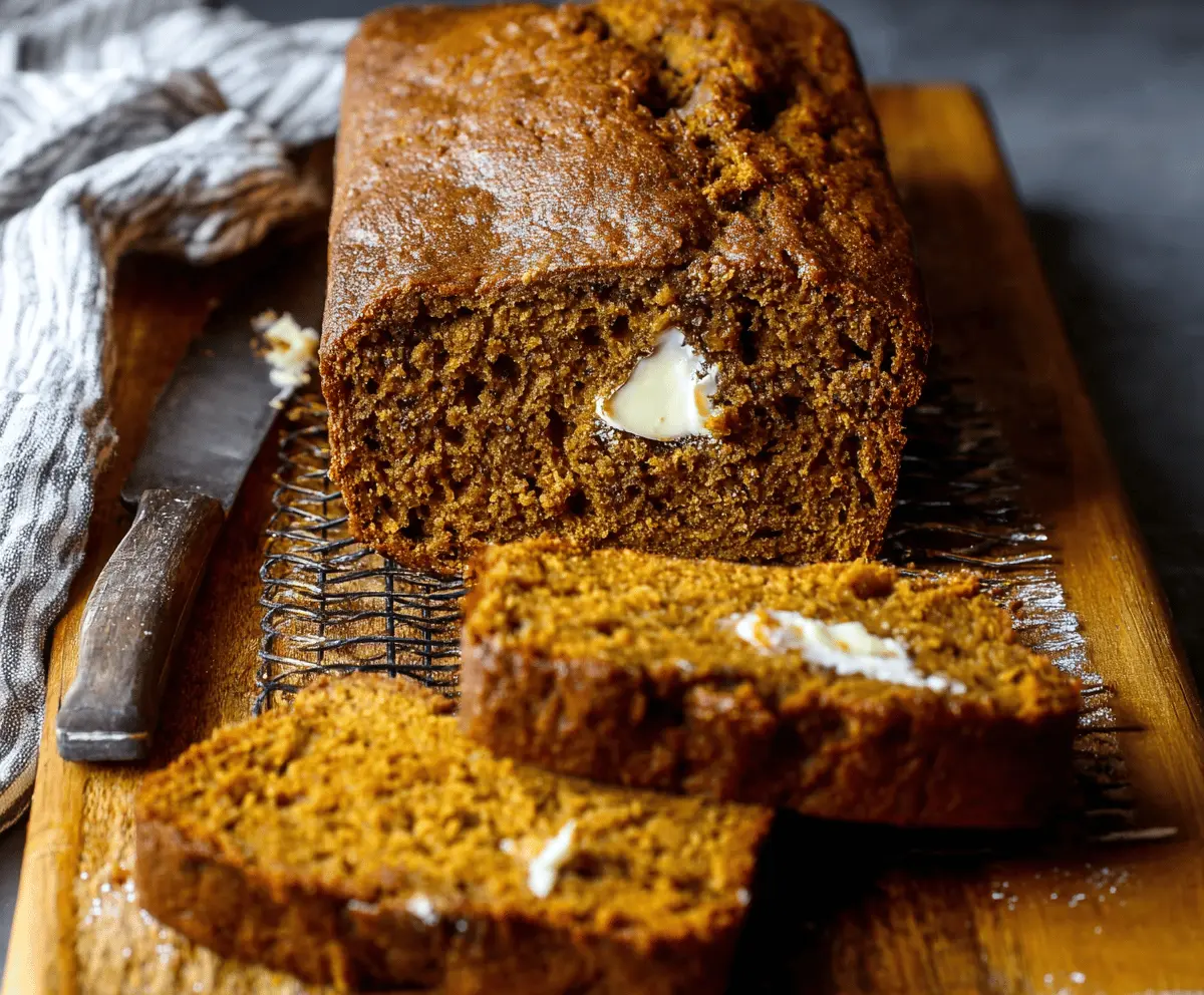 Pumpkin Banana Bread 