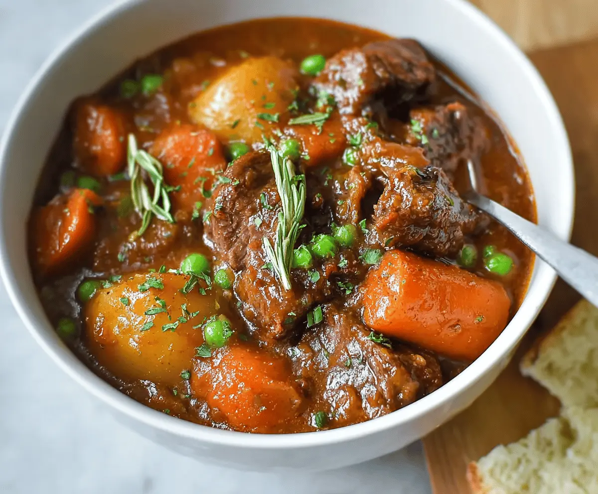 Slow Cooker Beef Stew