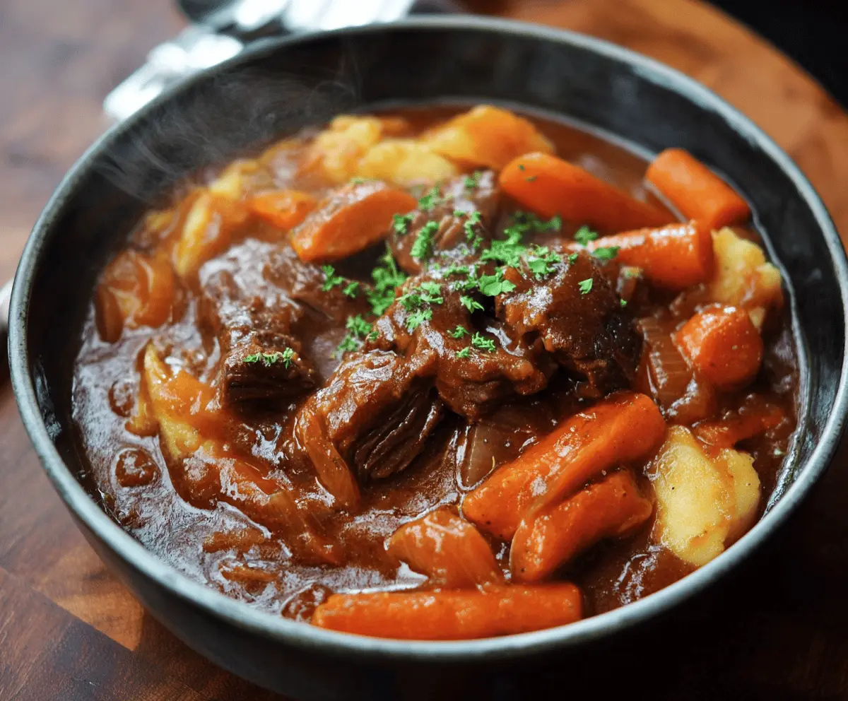 Witches Cauldron Beef Stew