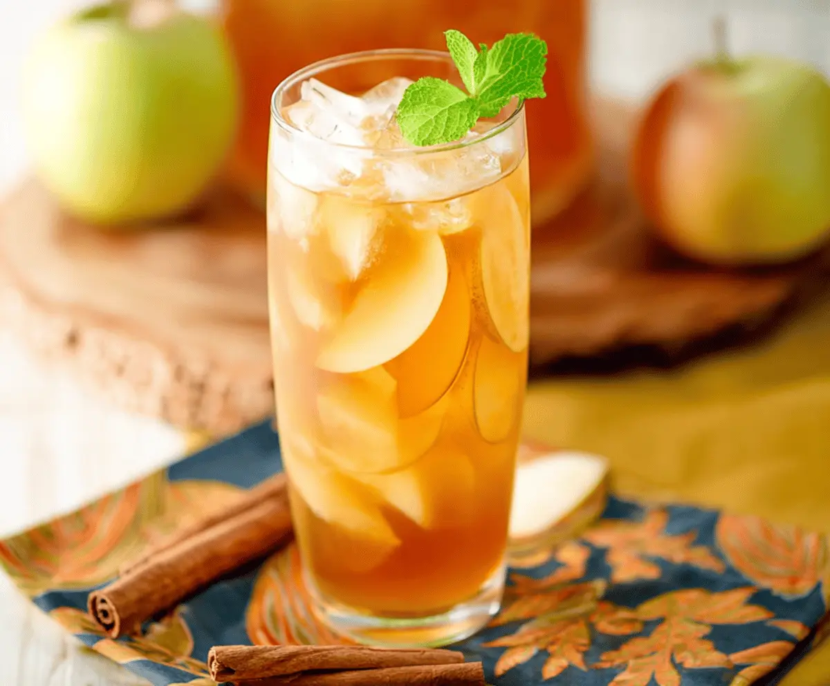Apple Butter Iced Tea