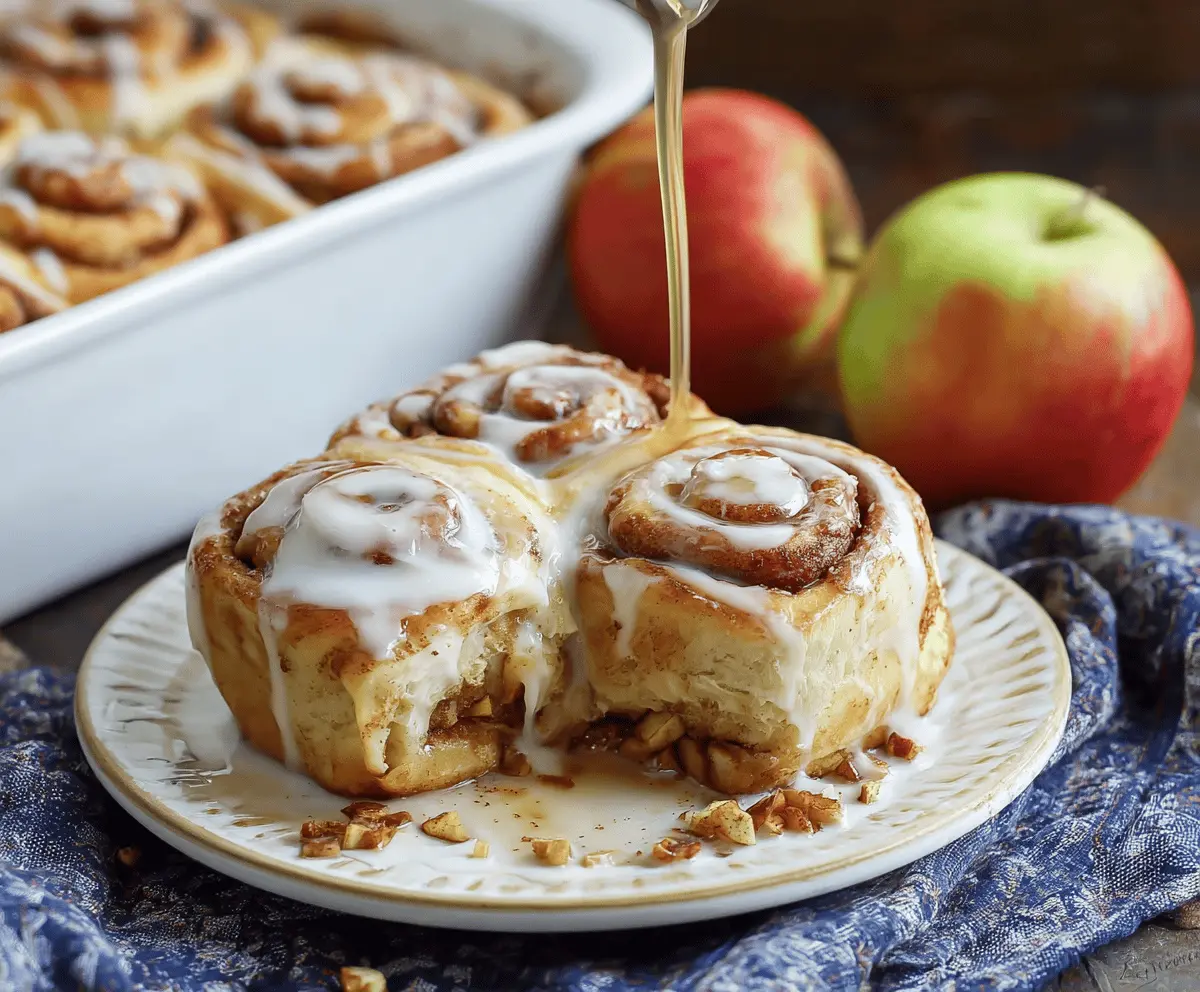 Apple Pie Cinnamon Rolls