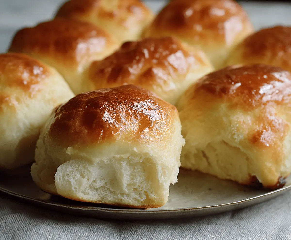 Flaky Buttermilk Dinner Rolls Recipe for Thanksgiving