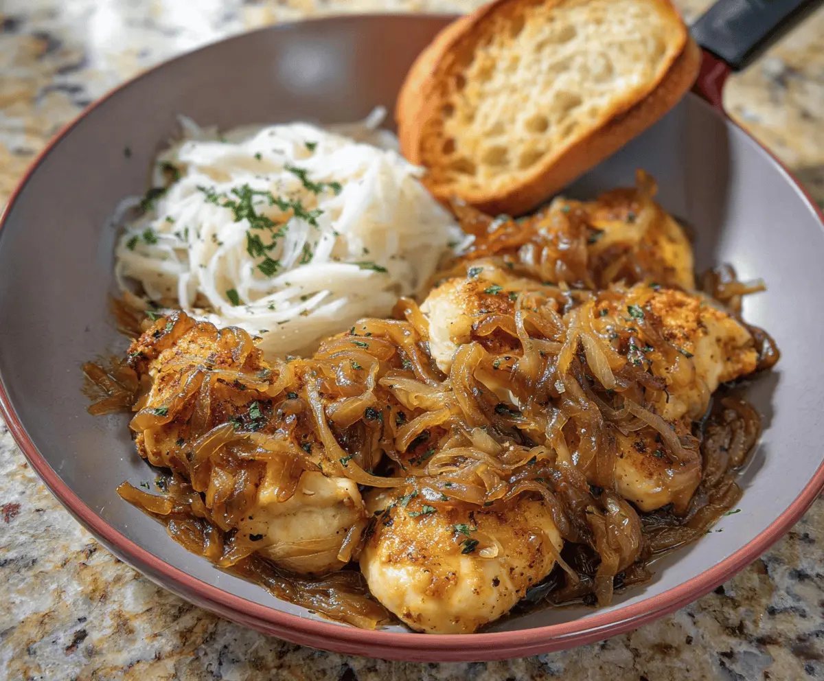 French Onion Chicken