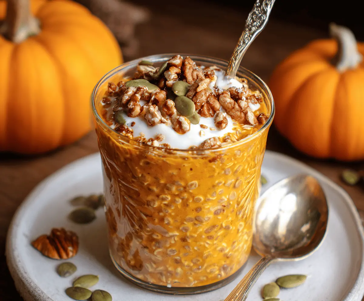 Pumpkin Overnight Oats