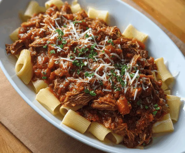 Slow Cooker Pork Ragu