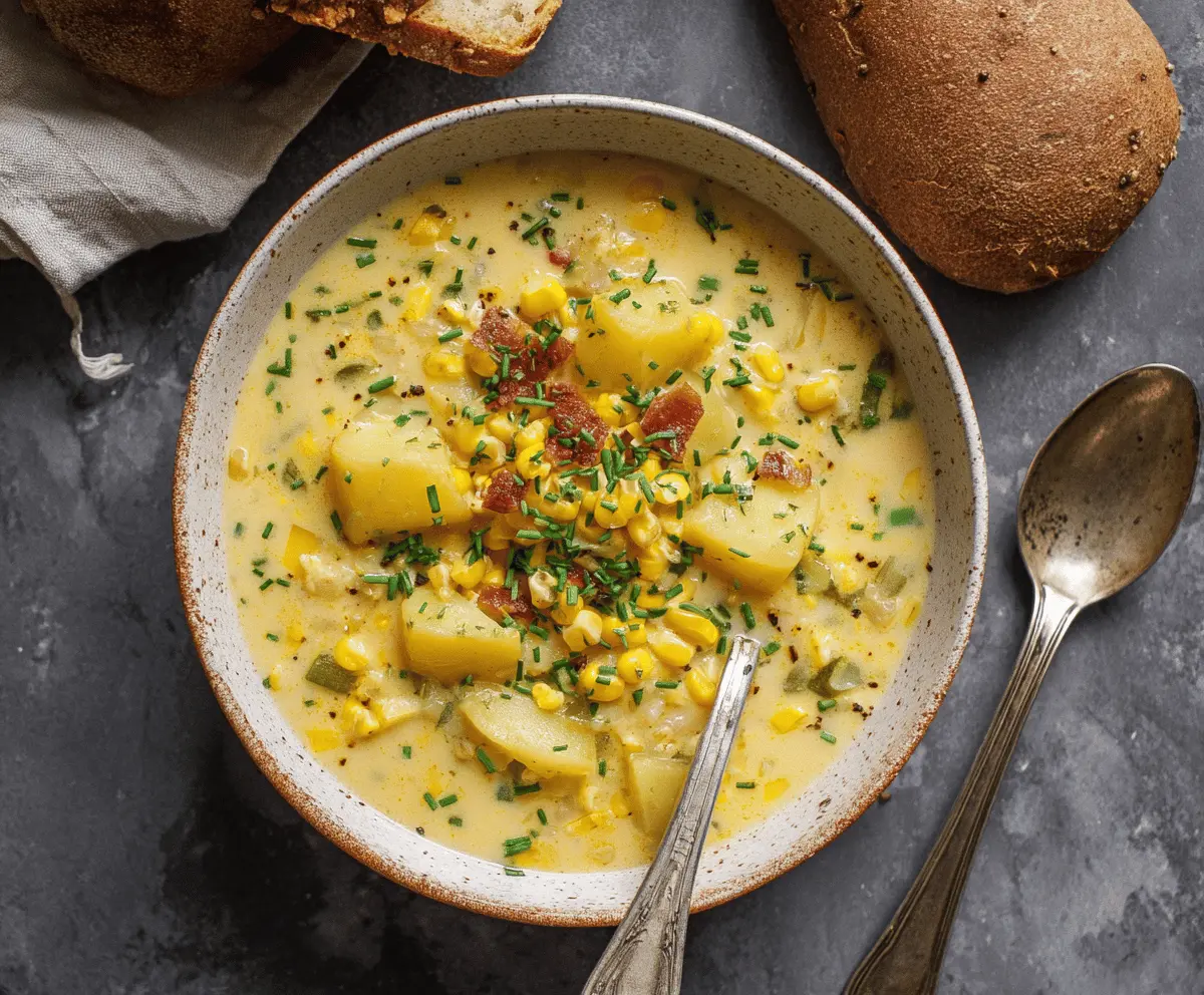 Sweet Corn and Potato Chowder