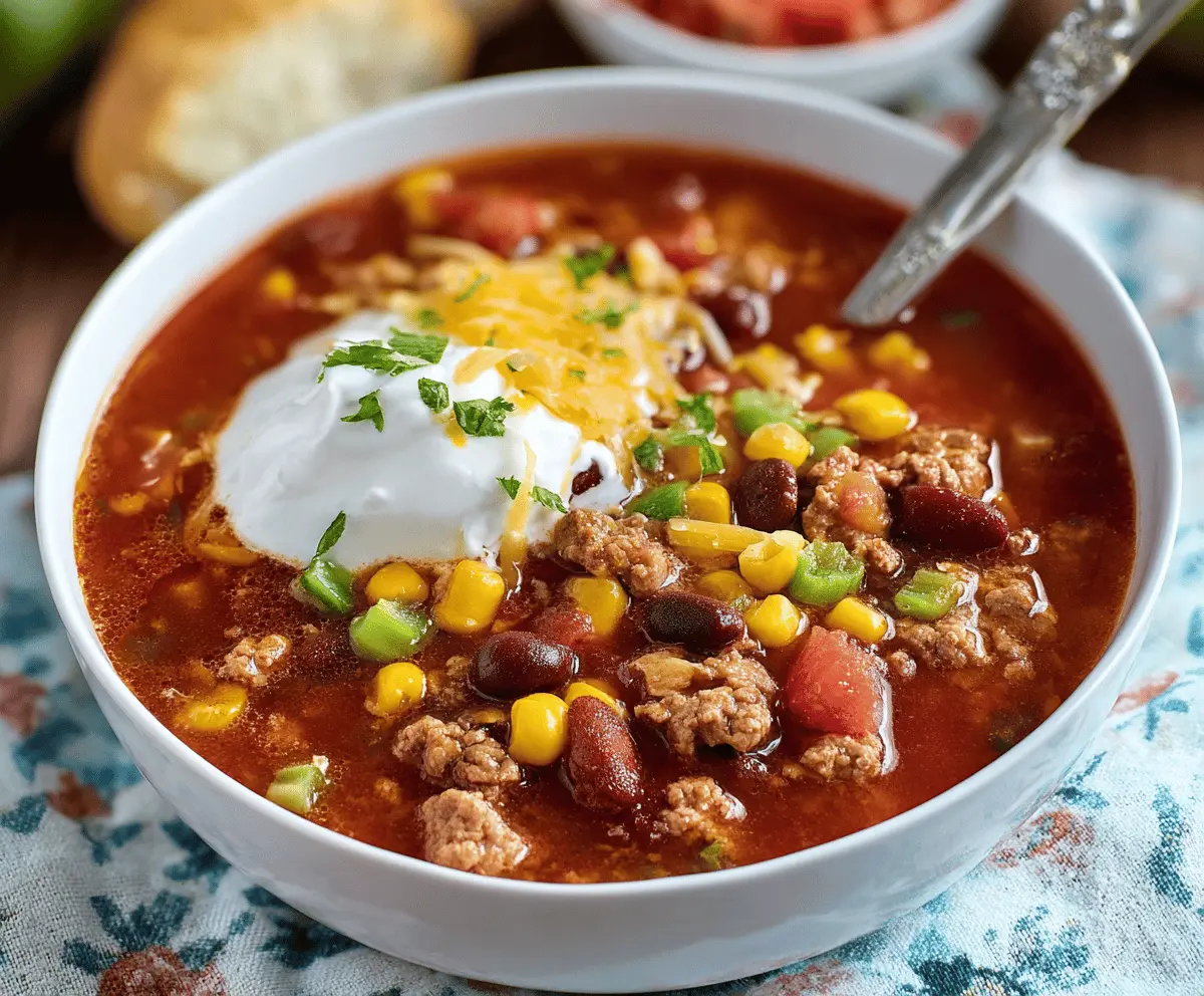 Taco Soup Recipe