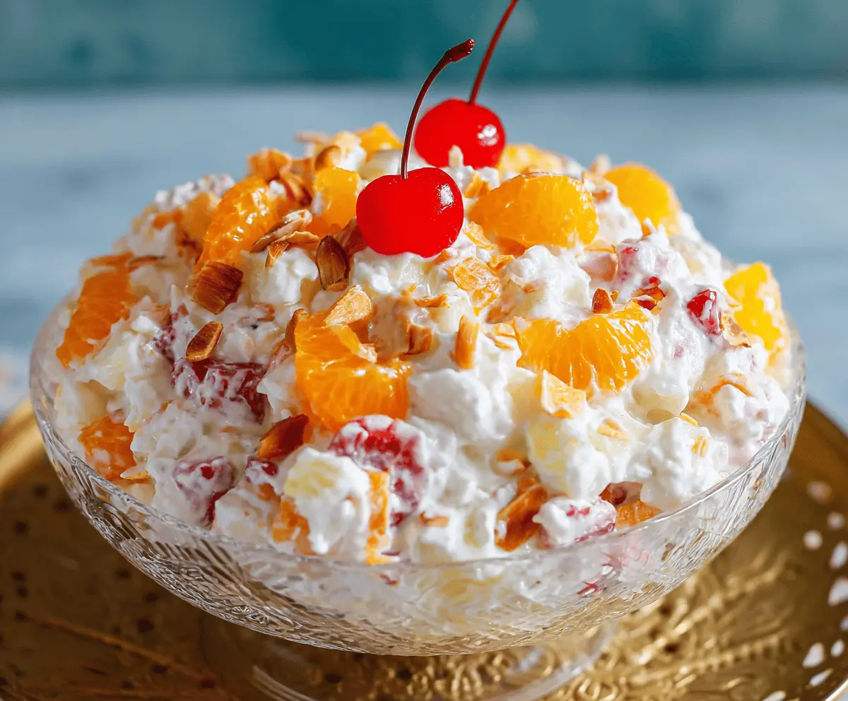 Easy Ambrosia Salad Recipe