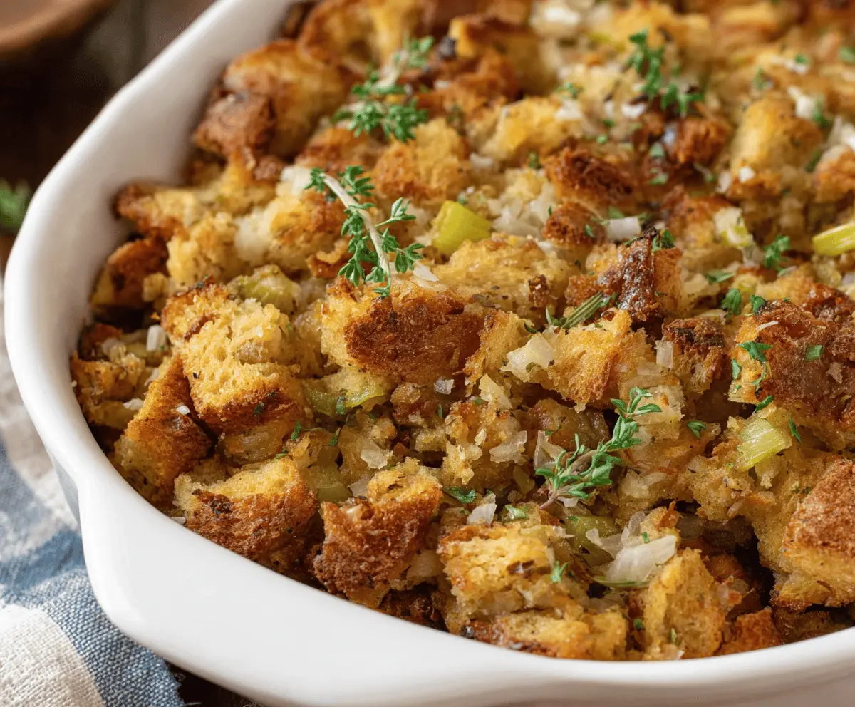 Classic Grandma's Thanksgiving Stuffing