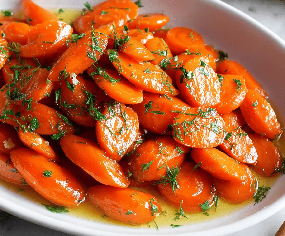 Easy Glazed Carrots Recipe with Sweet Honey Shine