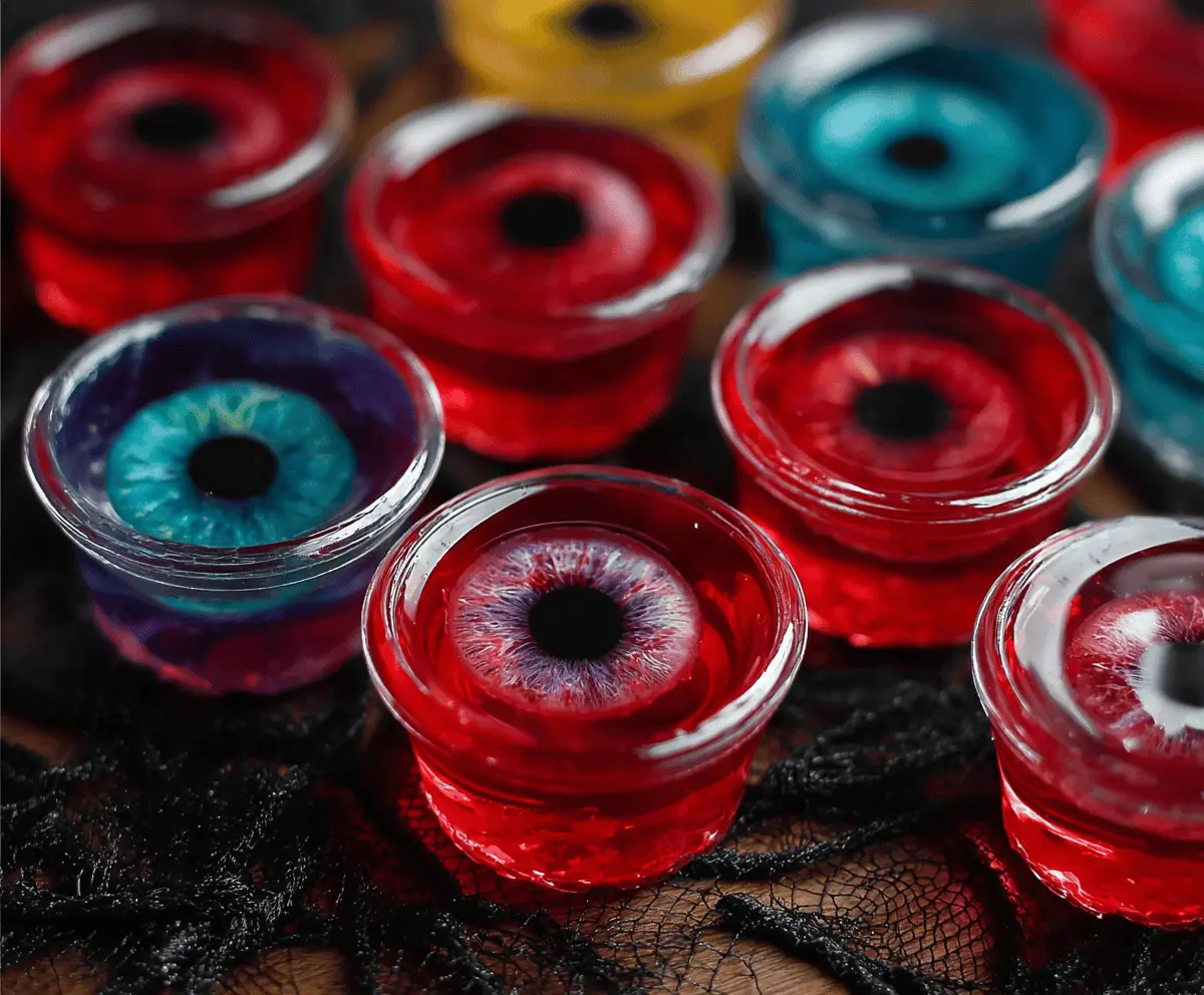 Spooky Halloween Eyeball Jello Shots Recipe