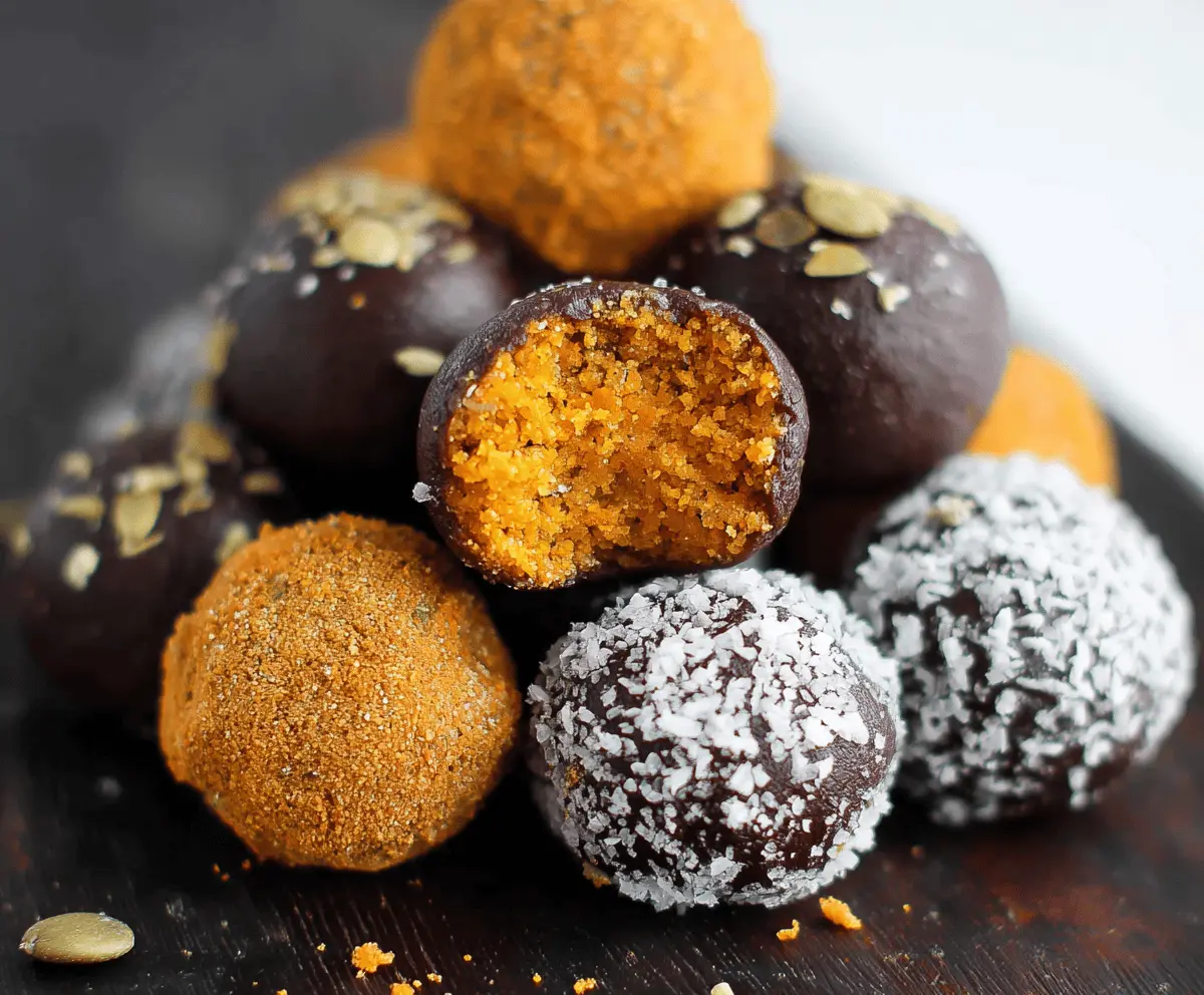 Healthy Pumpkin Truffles Recipe – Easy & Delicious Fall Treats
