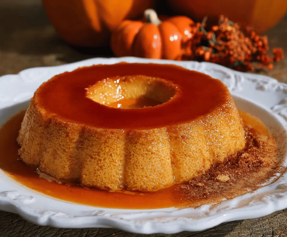 Easy Homemade Pumpkin Flan Recipe – Creamy & Delicious Pumpkin Dessert