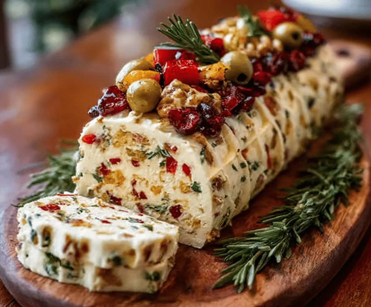 Easy Italian Cheese Log Recipe
