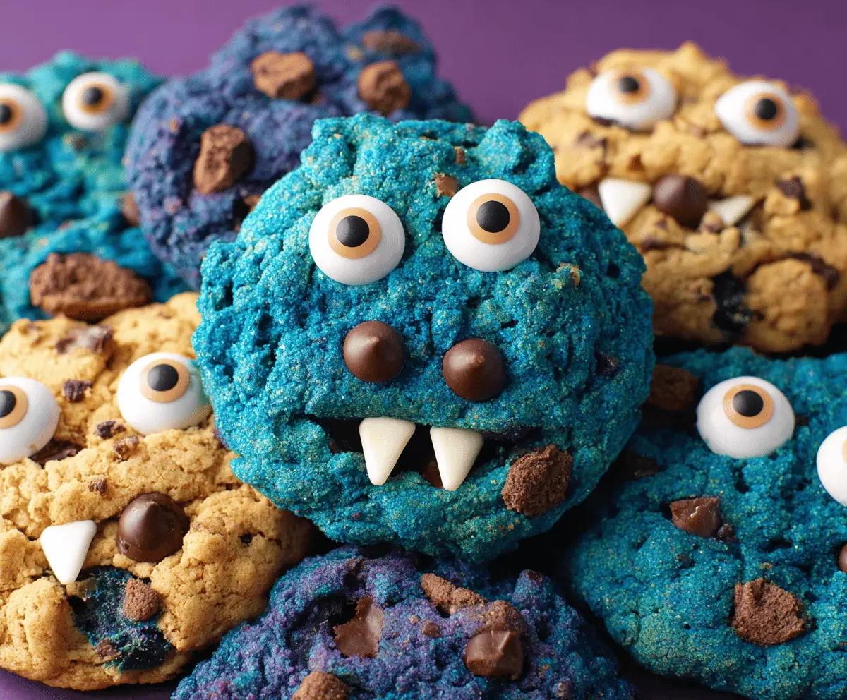 Easy Monster Cookies Recipe – Soft, Chewy & Loaded with Chocolate Chips