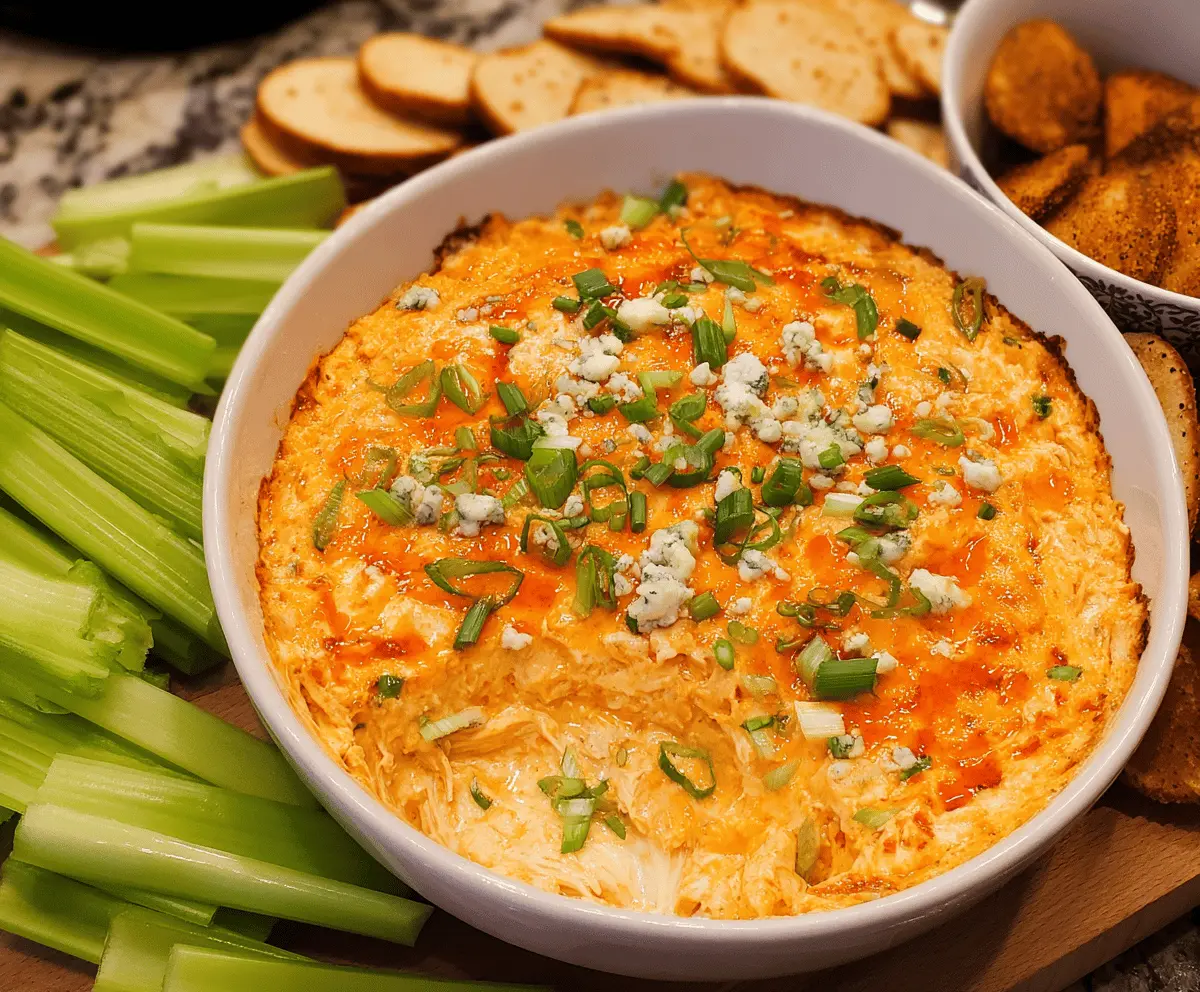 Buffalo Chicken Dip