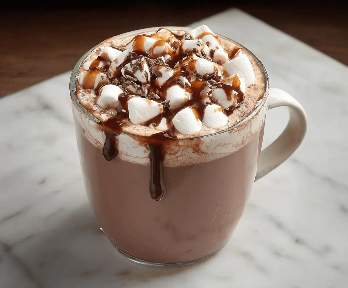Easy Crockpot Hot Chocolate Recipe