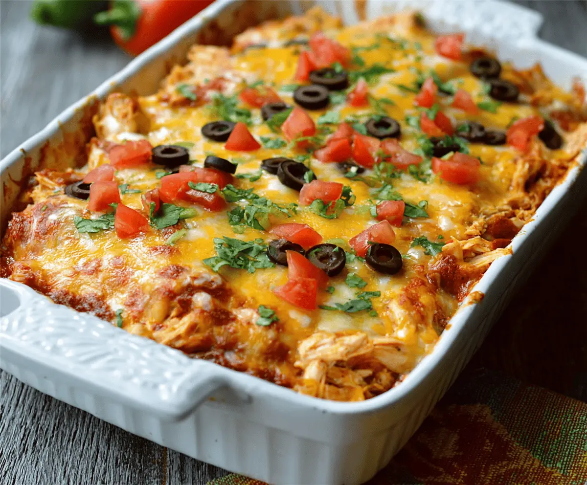 Easy Tex-Mex Chicken Casserole