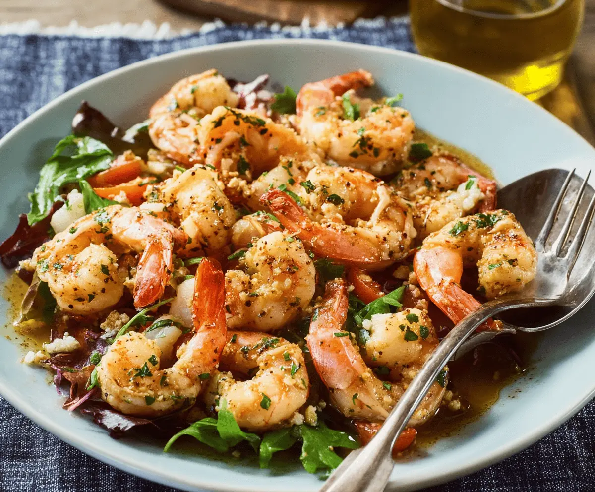 Fresh Italian Olive Oil Shrimp Salad