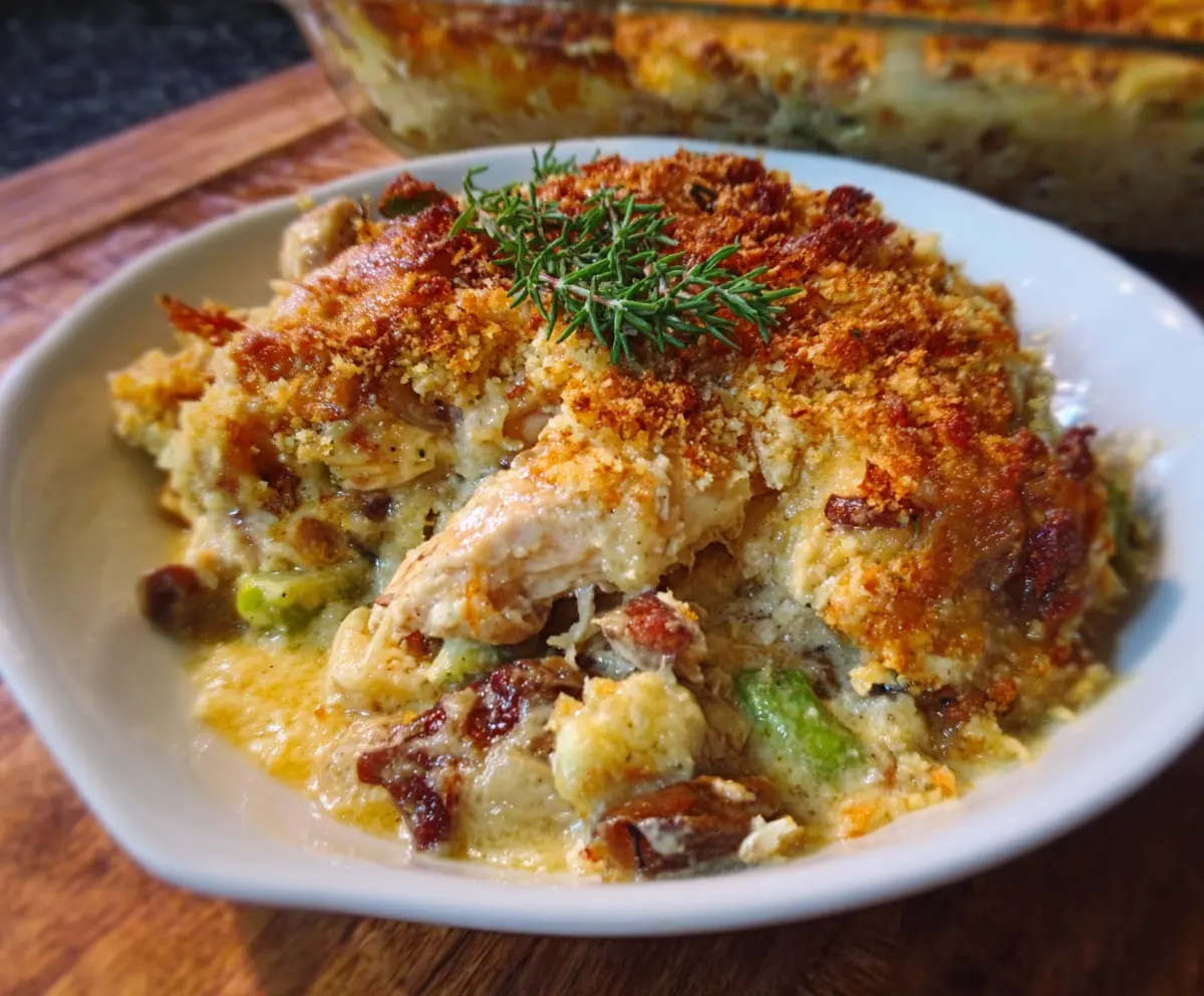 Easy Neiman Marcus Chicken Casserole