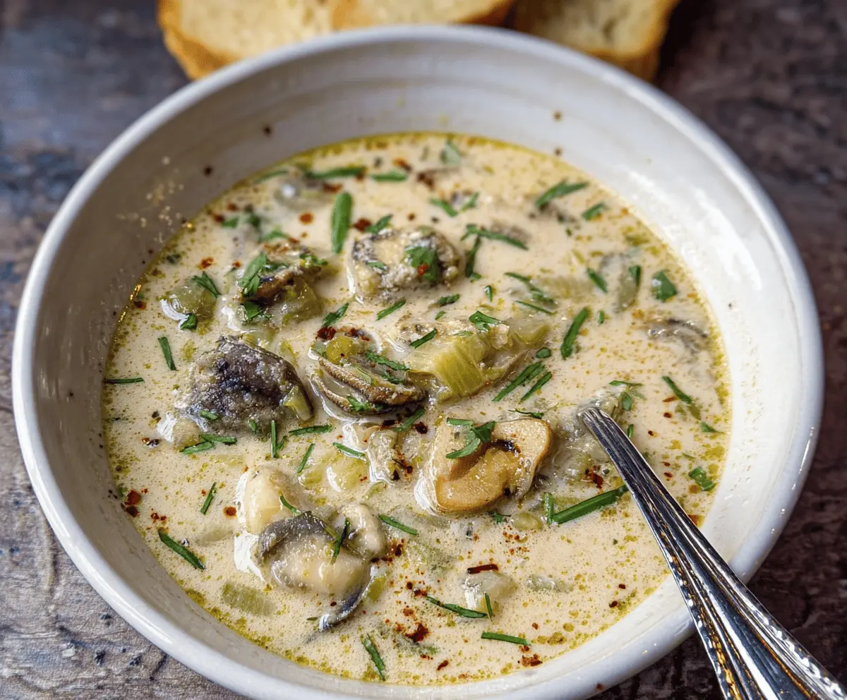 Easy Oyster Stew Recipe