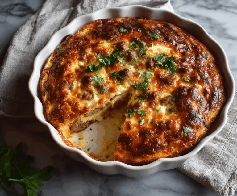 Pancake Sausage Casserole