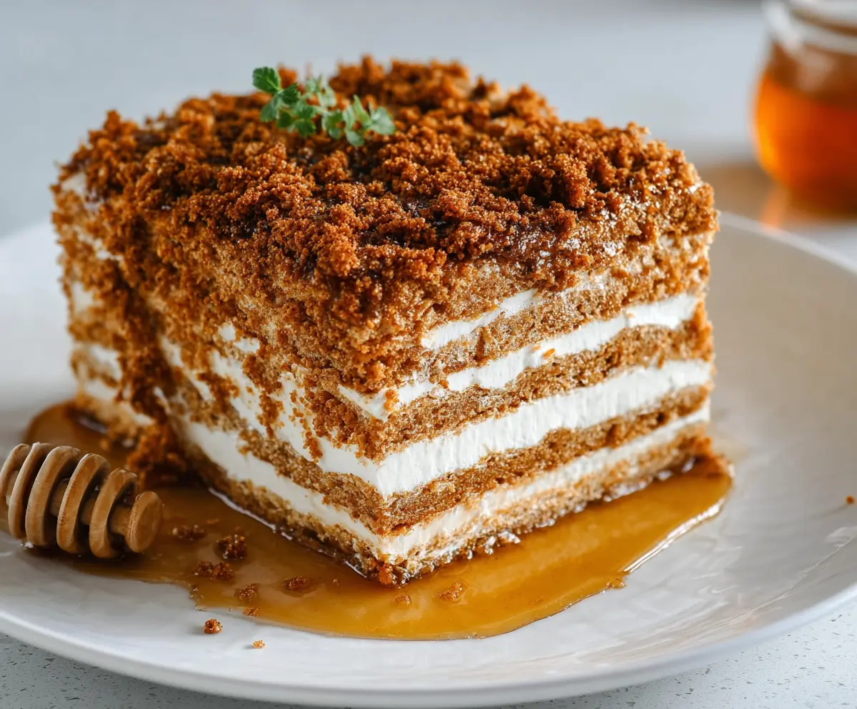 Best Burnt Honey Medovik Recipe