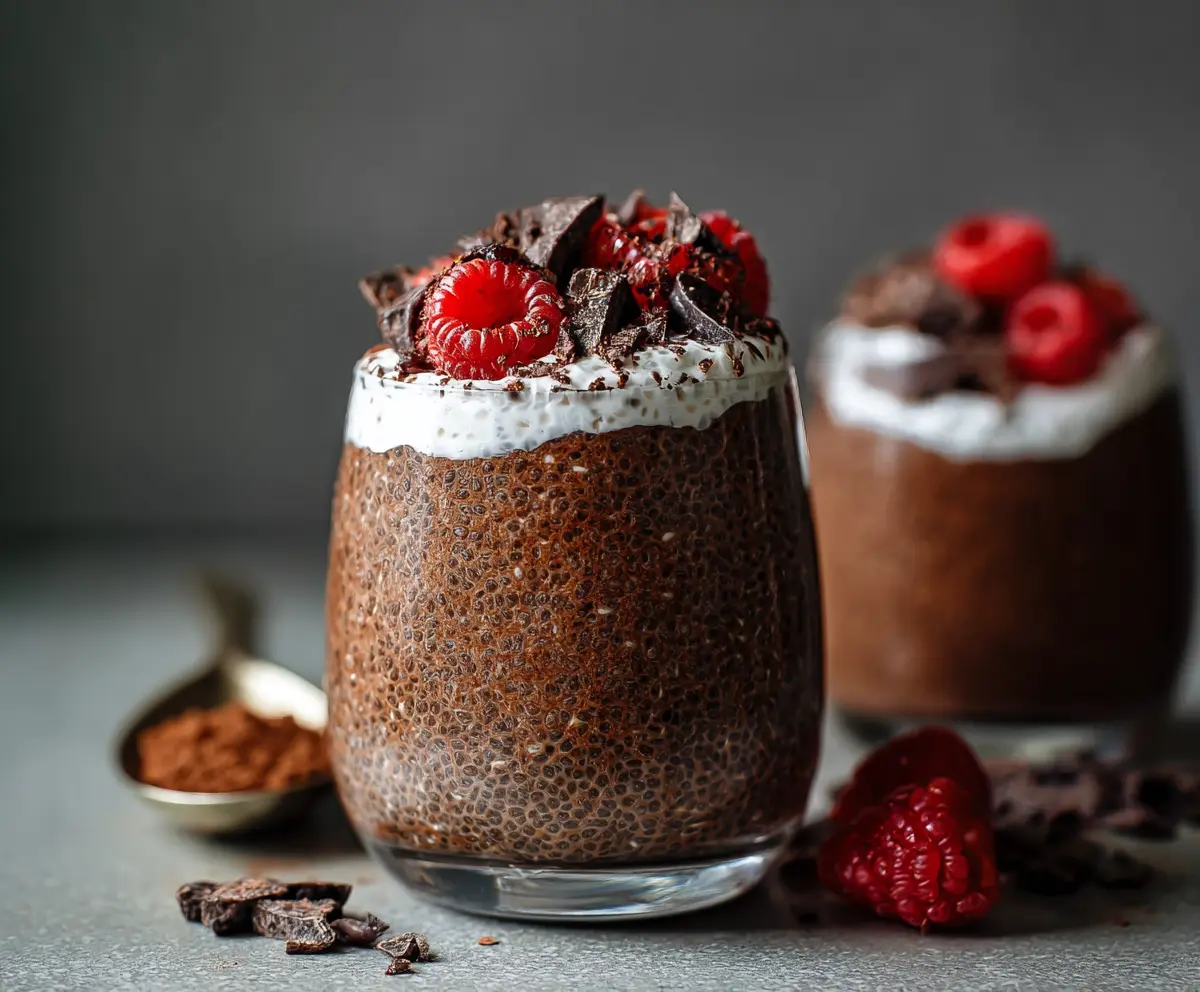 Easy Chocolate Chia Pudding