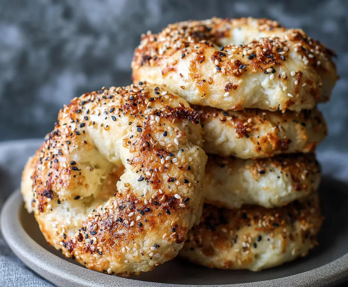 Cozy Fluffy Greek Yogurt Bagels