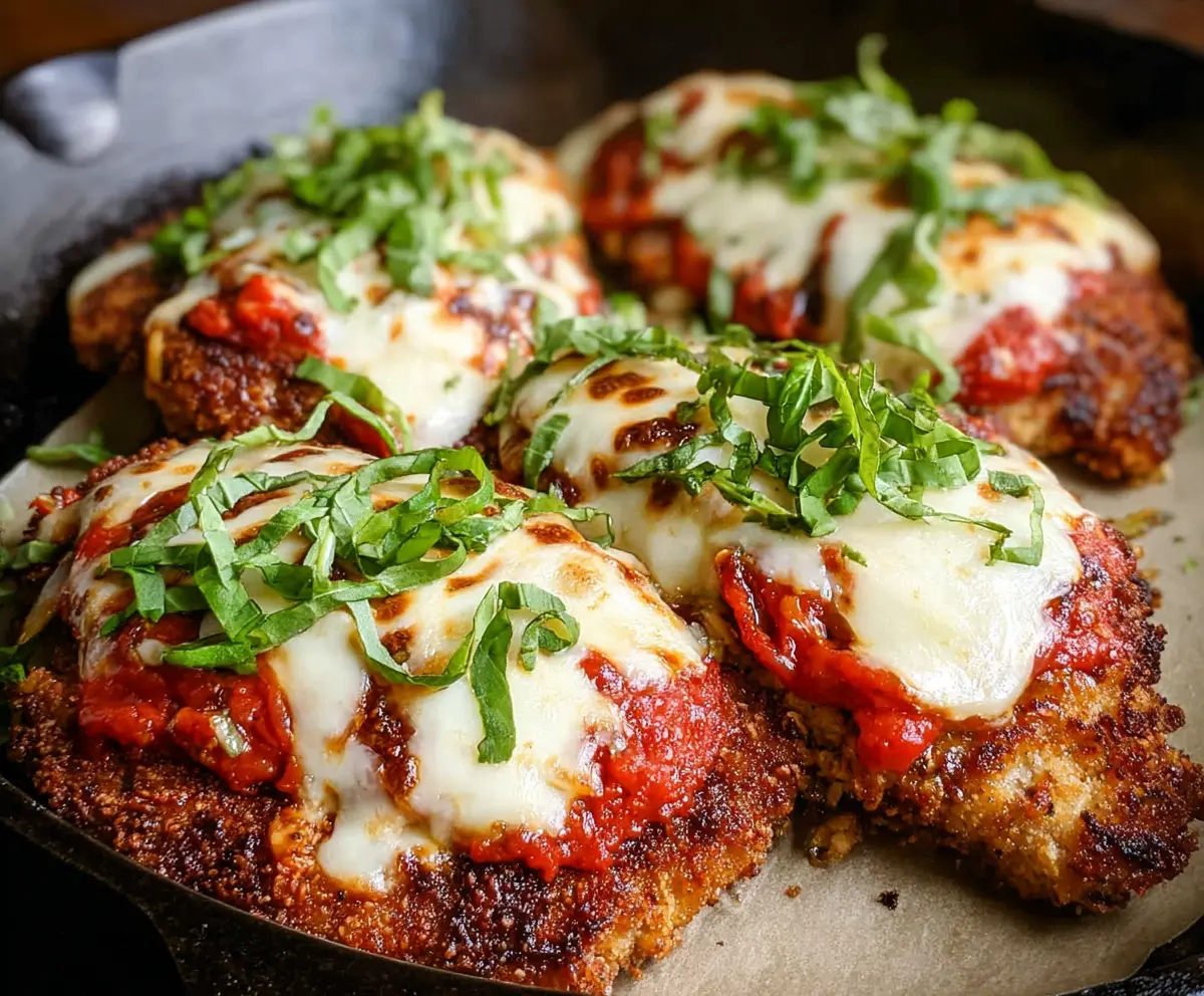 Easy Crispy Chicken Parmigiana