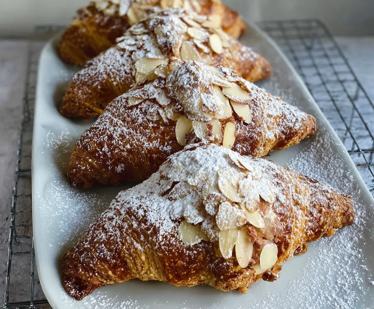 Easy Almond Croissants Recipe