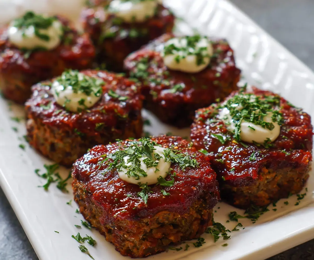 Easy Mini Meatloaves for Game Day