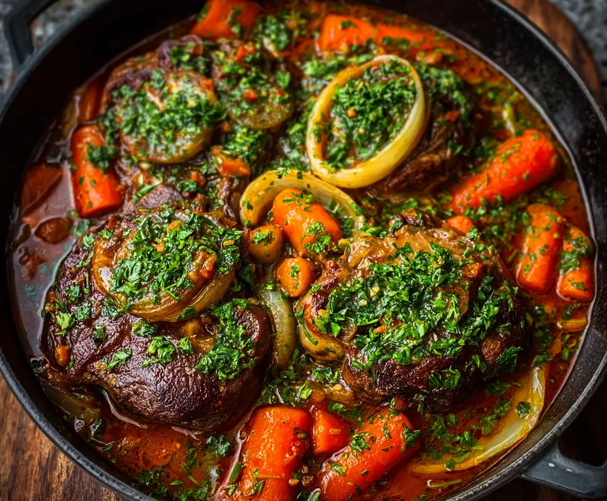 Easy Osso Buco Veal Shank Recipe