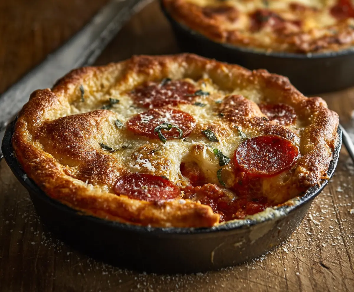 Easy & Delicious Pizza Pot Pies