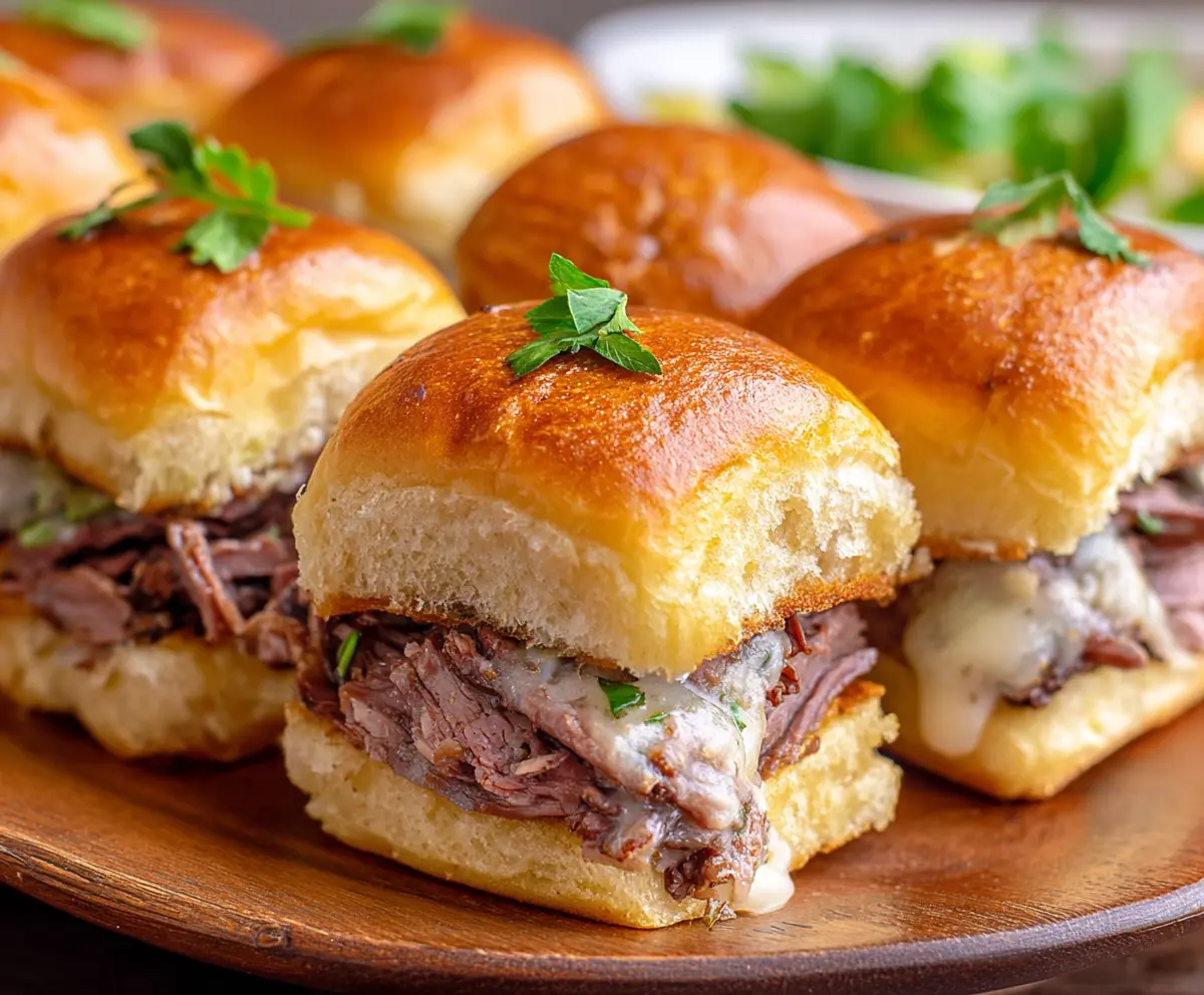 Easy Roast Beef Sliders for Game Day