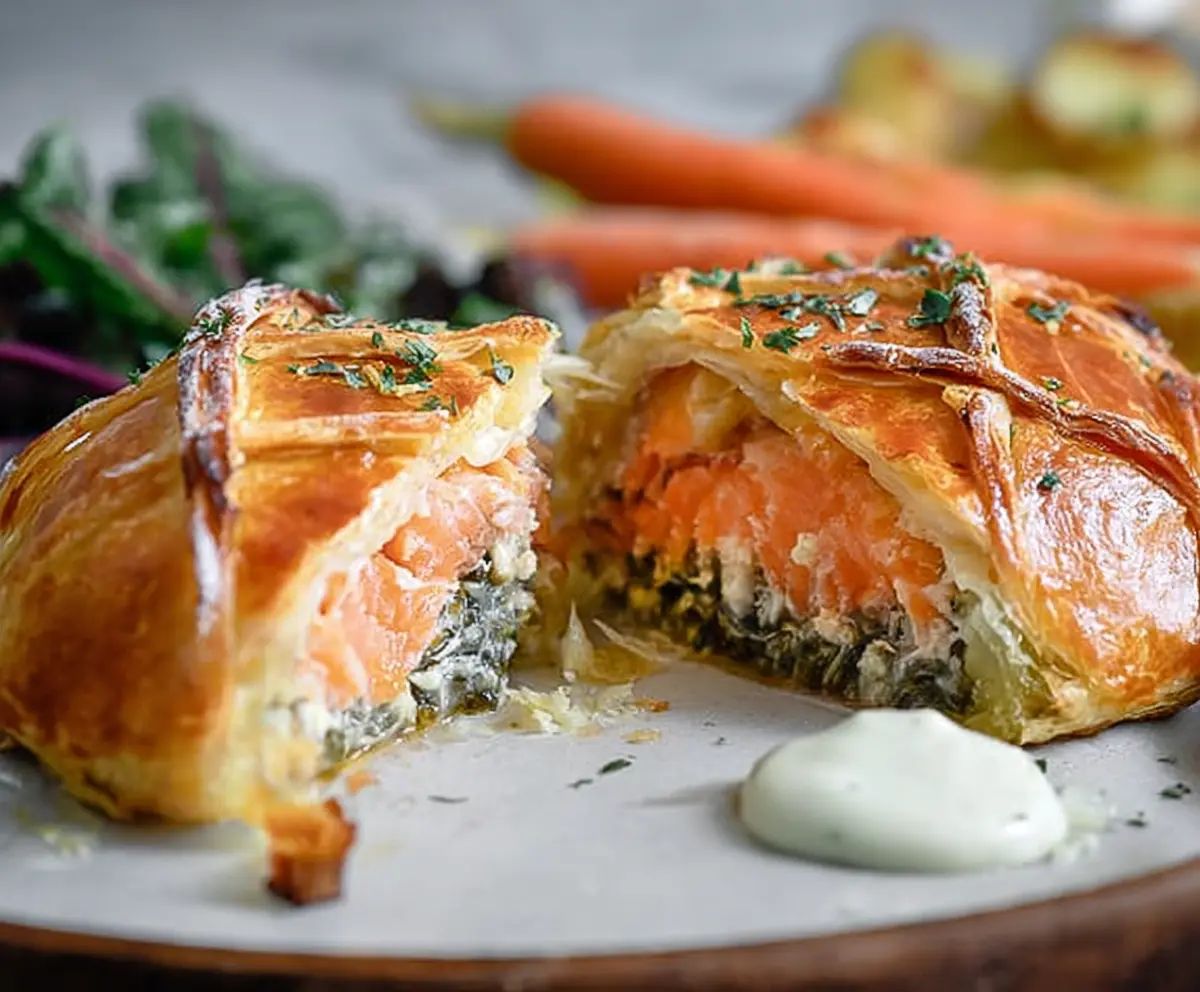 Easy Salmon Wellington Recipe