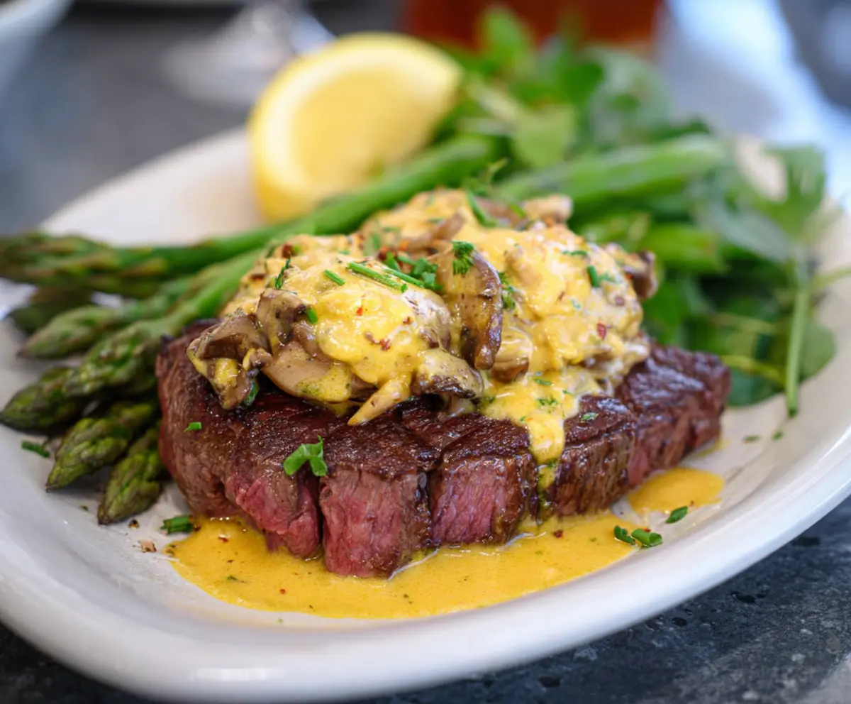Steak Oscar Recipe - Easy & Elegant